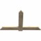 Ekena Millwork Eugene Rough Sawn Timber Gable Bracket, Douglas Fir, 60"W x 38"H x 2"D x 6"F, 15/12 Pitch GBW060X38X0206EUG00RDF - alternate 4